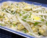 A picture of step 10 of Stir-Fried Eggs with Water Bamboo.