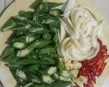 Foto langkah ke 1 dari resep Tumis simple kacang okra/ bendi/ kacang lendir.