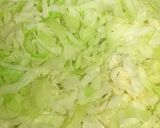 A picture of step 1 of Cabbage potato masala.
