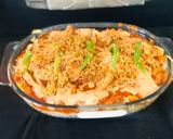 A picture of step 6 of Singaporean rice.