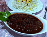 عکس مرحله 4 از دستور خورشت به با گردو
