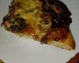 Foto del paso 1 de la receta: Pizza de kebab picantón, queso de rulo de cabra y champiñones al natural