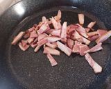 Foto del paso 1 de la receta: Espaguetis a la carbonara con yemas y sin crema