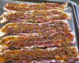 A picture of step 2 of Hot honey Candy BACON 🥓.