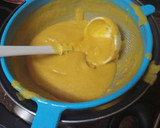 Foto del paso 3 de la receta: Crema de calabaza y batata con snack de garbanzos fritos