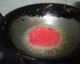 A picture of step 3 of Beetroot aloo kachori.