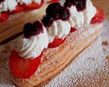 Foto del paso 11 de la receta: Eclair de nata y fresas (varios formatos)