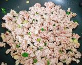 Hình bước làm 3 của món Thịt xay chiên trứng