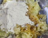 Sajttal, sonkával töltött cukkini röszti recept fázis 2 fotója