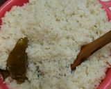Foto langkah ke 7 dari resep Nasi Bakar Ayam Teri Kemangi.