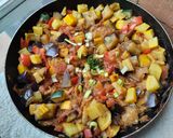Foto del paso 4 de la receta: Estofado🥘🍱🍲 de berenjena🍆 y calabacin🍛🥙🍚