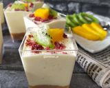 Foto langkah ke 7 dari resep Unbaked Mango Cheese Cake (No Egg, No Gelatin).