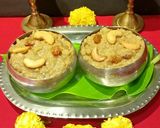 A picture of step 5 of Sweet Pongal.