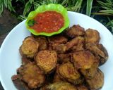Foto langkah ke 2 dari resep 102. Terong Goreng Tepung.