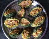 A picture of step 5 of Andhra Style Stuffed Karela (Bitter Gourd) Recipe.