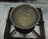 A picture of step 1 of Caramel bread pudding.