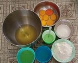 Foto langkah ke 1 dari resep Bolu chiffon pandan.