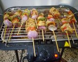A picture of step 2 of Chicken kebabs.