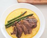 A picture of step 6 of Creamy Polenta with slow-cooked Lamb Shanks.