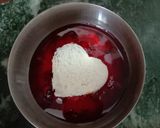 A picture of step 3 of Rose Delight.