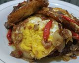 Foto langkah ke 3 dari resep 13. Telur Ceplok Terasi.