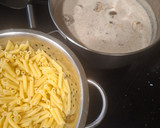 Foto del paso 4 de la receta: Macarrones con salsa de champiñones