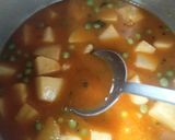 आलू मटर की सब्जी (aloo matar ki sabzi recipe in Hindi) रेसिपी चरण 4 फोटो