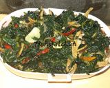 Foto langkah ke 5 dari resep Tumis Daun Pepaya & Teri.