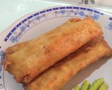 Foto langkah ke 5 dari resep Lumpia goreng isi ayam.