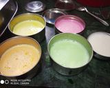 A picture of step 2 of Multi layered Pudding.