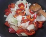Foto del paso 2 de la receta Cerdo teriyaki con coliflor