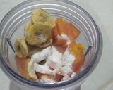 Foto langkah ke 2 dari resep Smoothie pisang pepaya (menu MPASI).