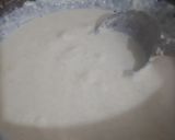 A picture of step 6 of Rice firni.
