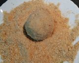 A picture of step 5 of Poha (flatten rice) croquettes.