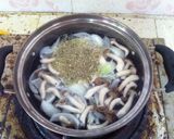 รูปขั้นตอนการทำที่ 3 ของ ซุปผิวส้มไข่น้ำและผักโขมแดง