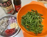 Foto langkah ke 1 dari resep Cah Kacang Panjang.