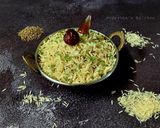 A picture of step 3 of Jeera Rice (in cooker).