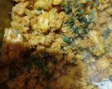 आलू गोभी (Aloo gobhi recipe in hindi) रेसिपी चरण 3 फोटो
