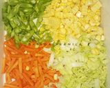 Foto langkah ke 1 dari resep Oseng Oseng Sayur Pelangi.