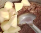 A picture of step 7 of Aloo Qeema.