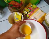 Foto langkah ke 1 dari resep Roti Goreng Isi Coklat (Tanpa Ulen, Adonan Dasar Minyak).