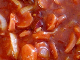 Botana de salchichas a la diabla