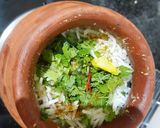 A picture of step 12 of Veg mataka biryani.