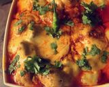 A picture of step 5 of Kadhi Pakoda.