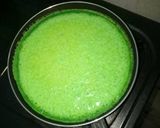 Foto langkah ke 7 dari resep Bika ambon pandan teflon (no mixer).