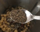 Foto del paso 5 de la receta: Paté de berenjena asada, garbanzos y tomate seco con albahaca 🌿 (versión mambo y normal)