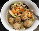 白菜獅子頭的食譜步驟4照片