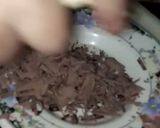 A picture of step 15 of Two tier vanilla and chocolate cake 🎂.