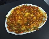A picture of step 5 of Cheesy Jini Dosa.
