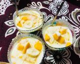 A picture of step 4 of Mango custard.